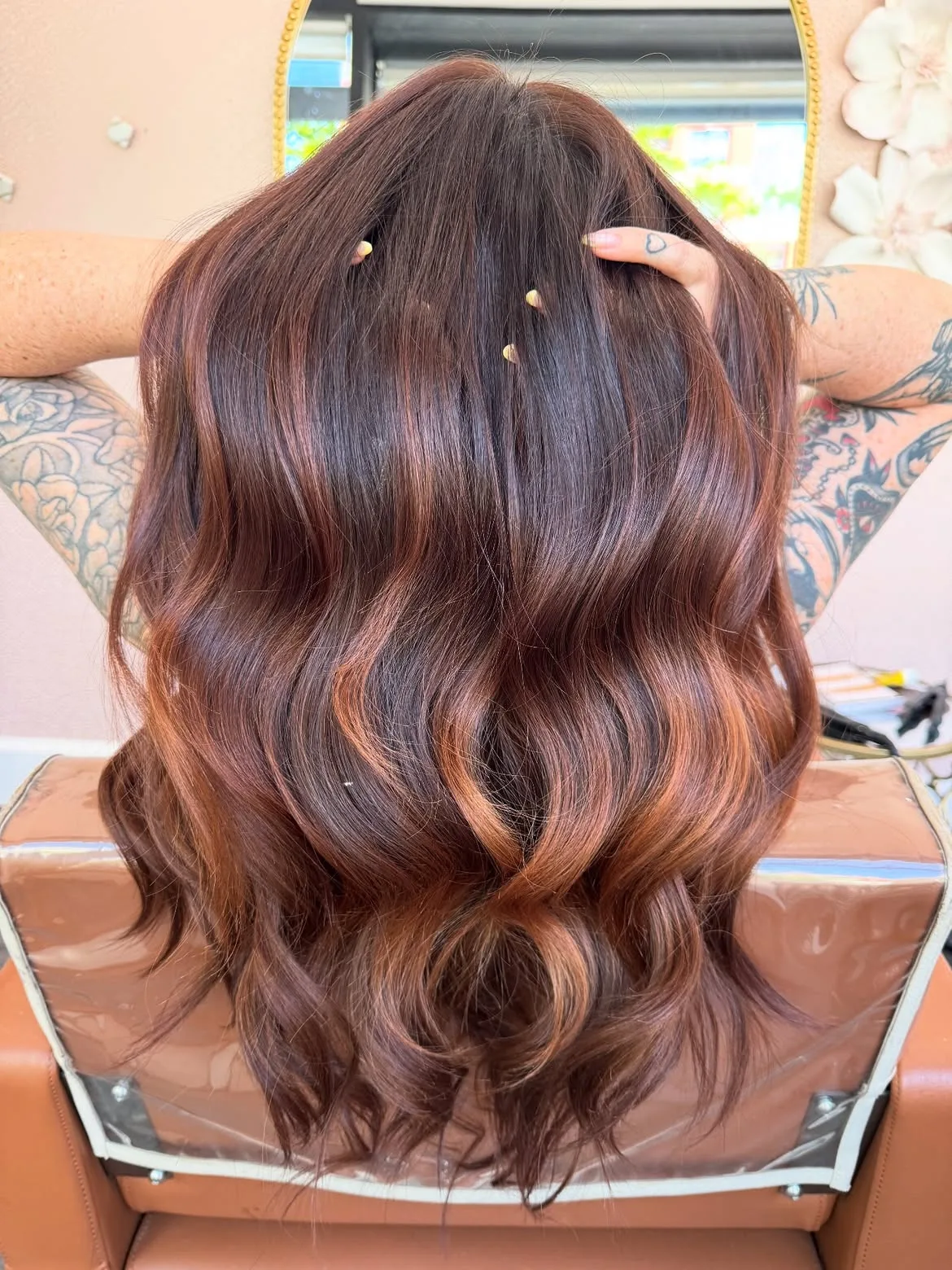 K-tip extensions adding rich, dimensional volume and length