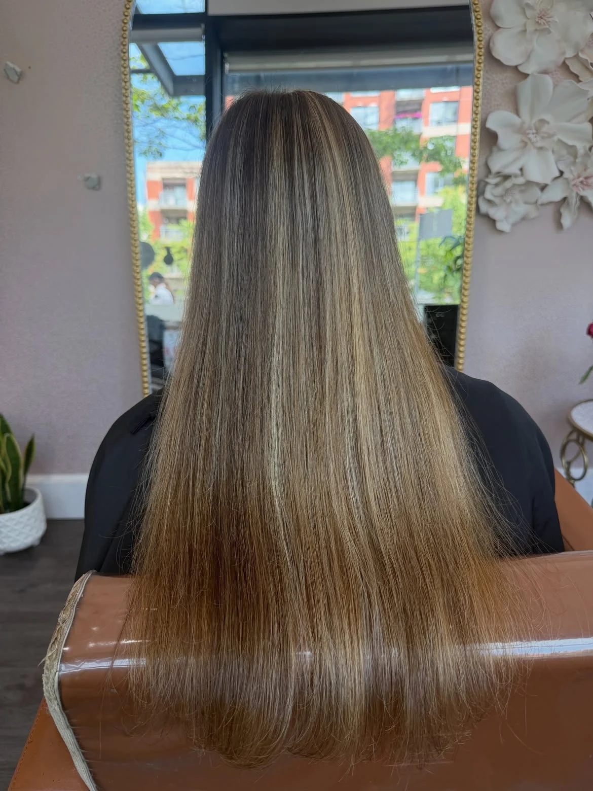 Tape-In Extensions — before